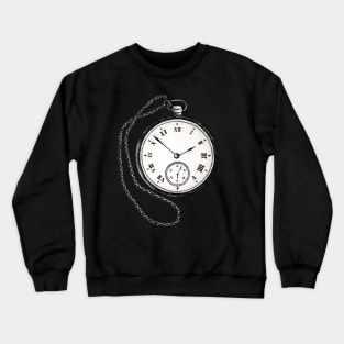 Vintage Pocket Watch Crewneck Sweatshirt